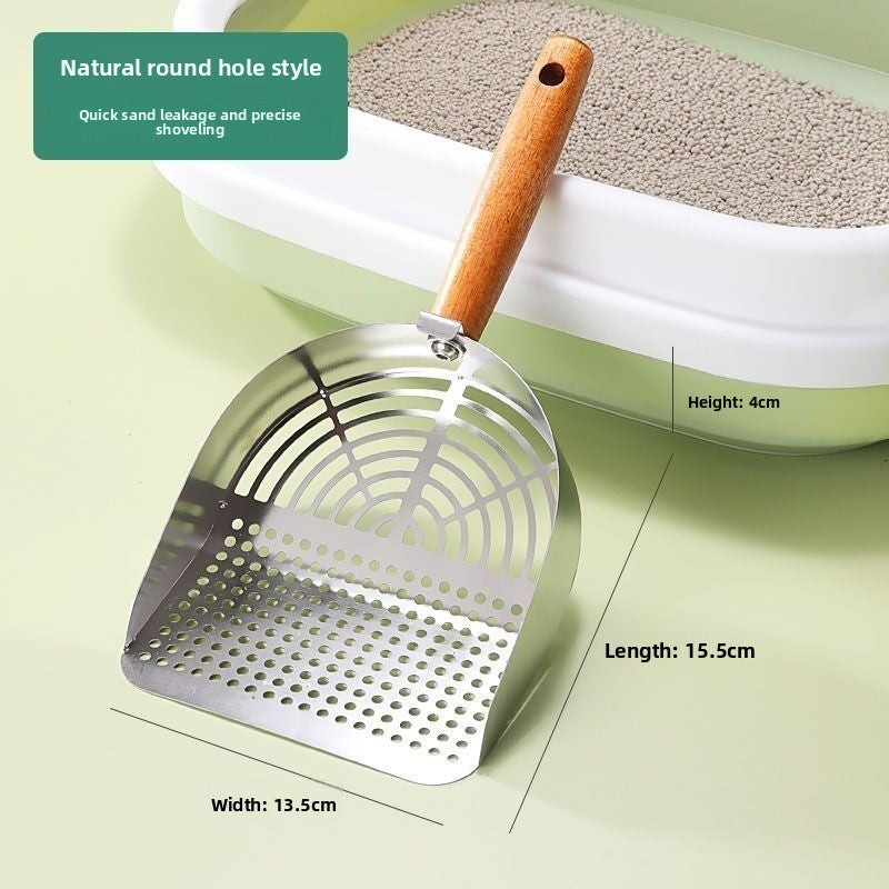 Cat litter scoop