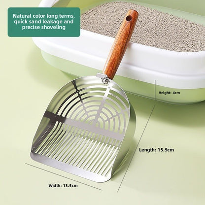 Cat litter scoop