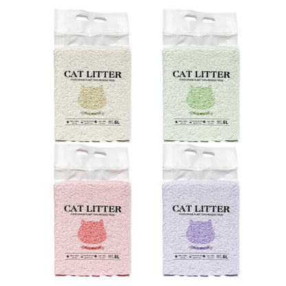 Cat litter tofu litter