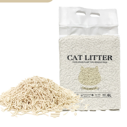 Cat litter tofu litter