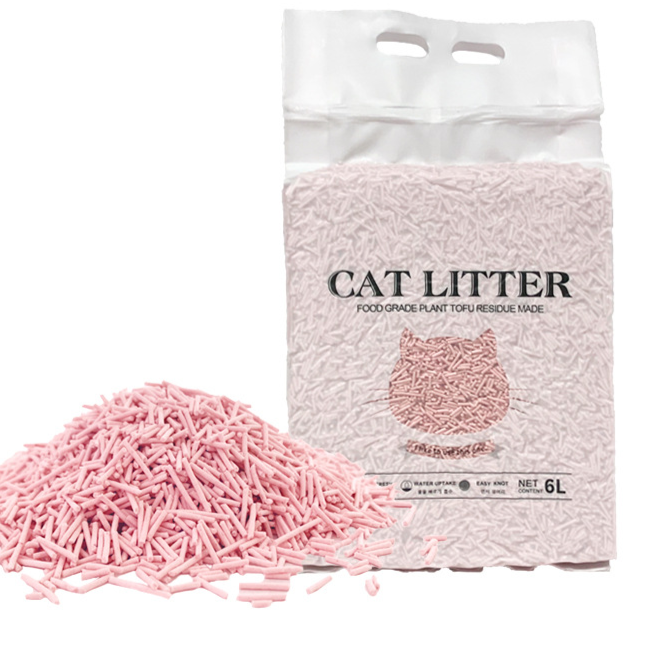 Cat litter tofu litter