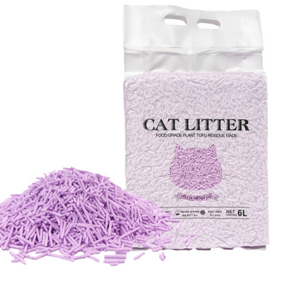 Cat litter tofu litter