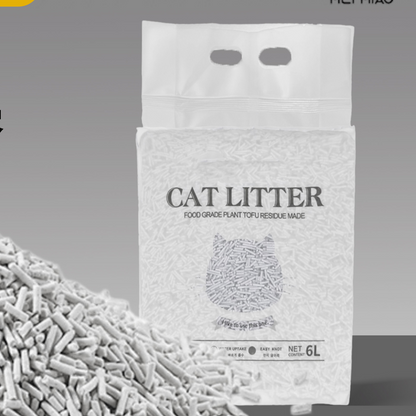 Cat litter tofu litter