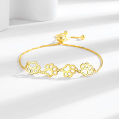 White gold bracelet