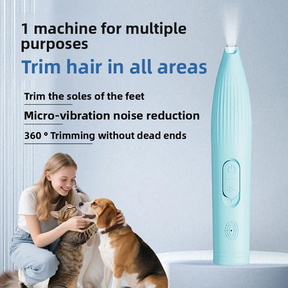 Cat paw hair trimmer