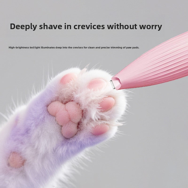 Cat paw hair trimmer