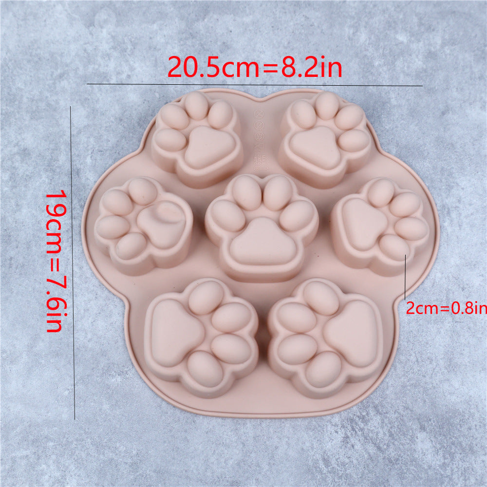 Cat paw mold