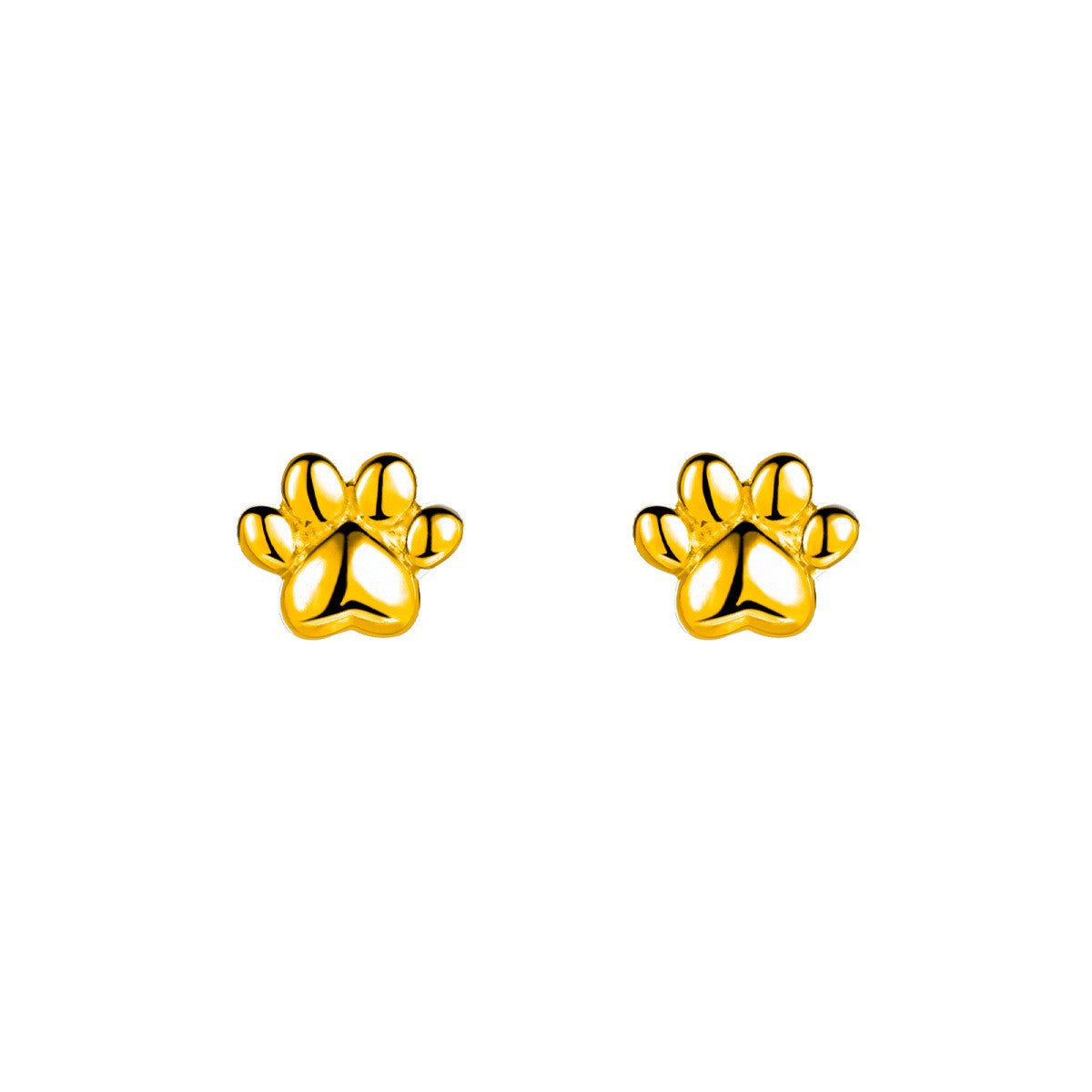 Cat Paw Print Earrings