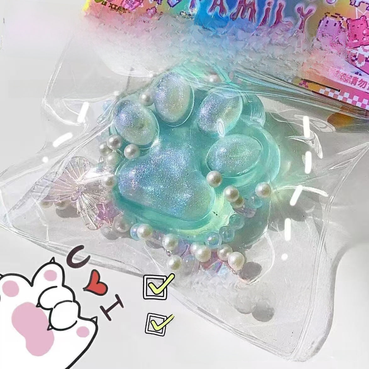 Cat Paw Squeezable
