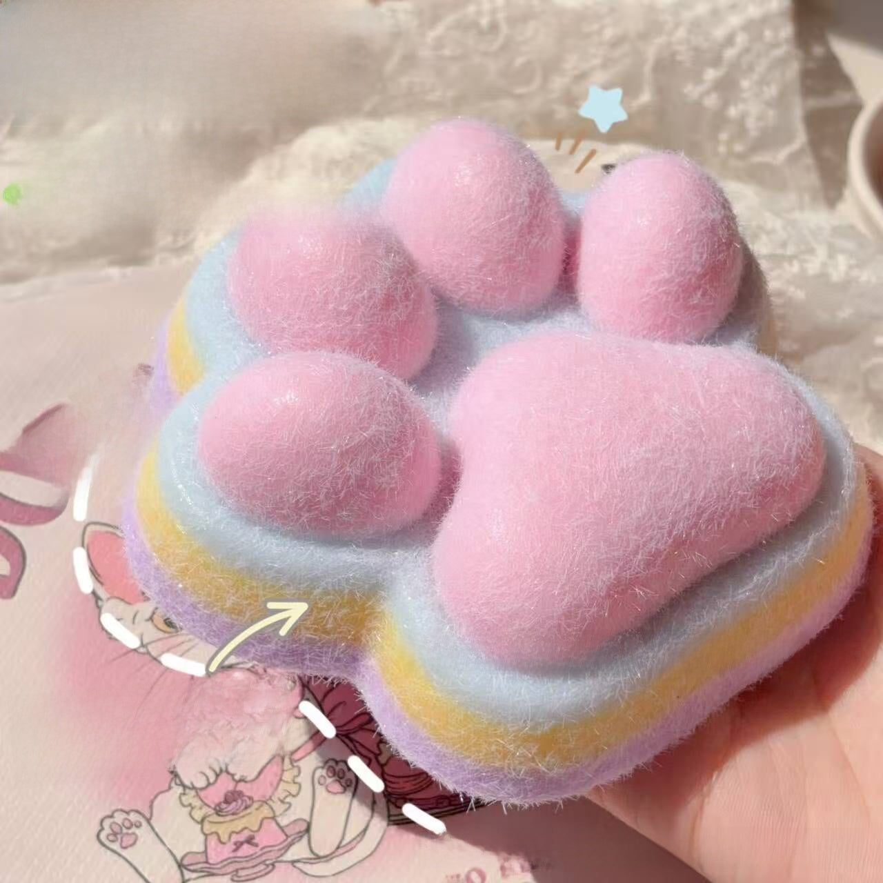 Cat Paw Squeezable