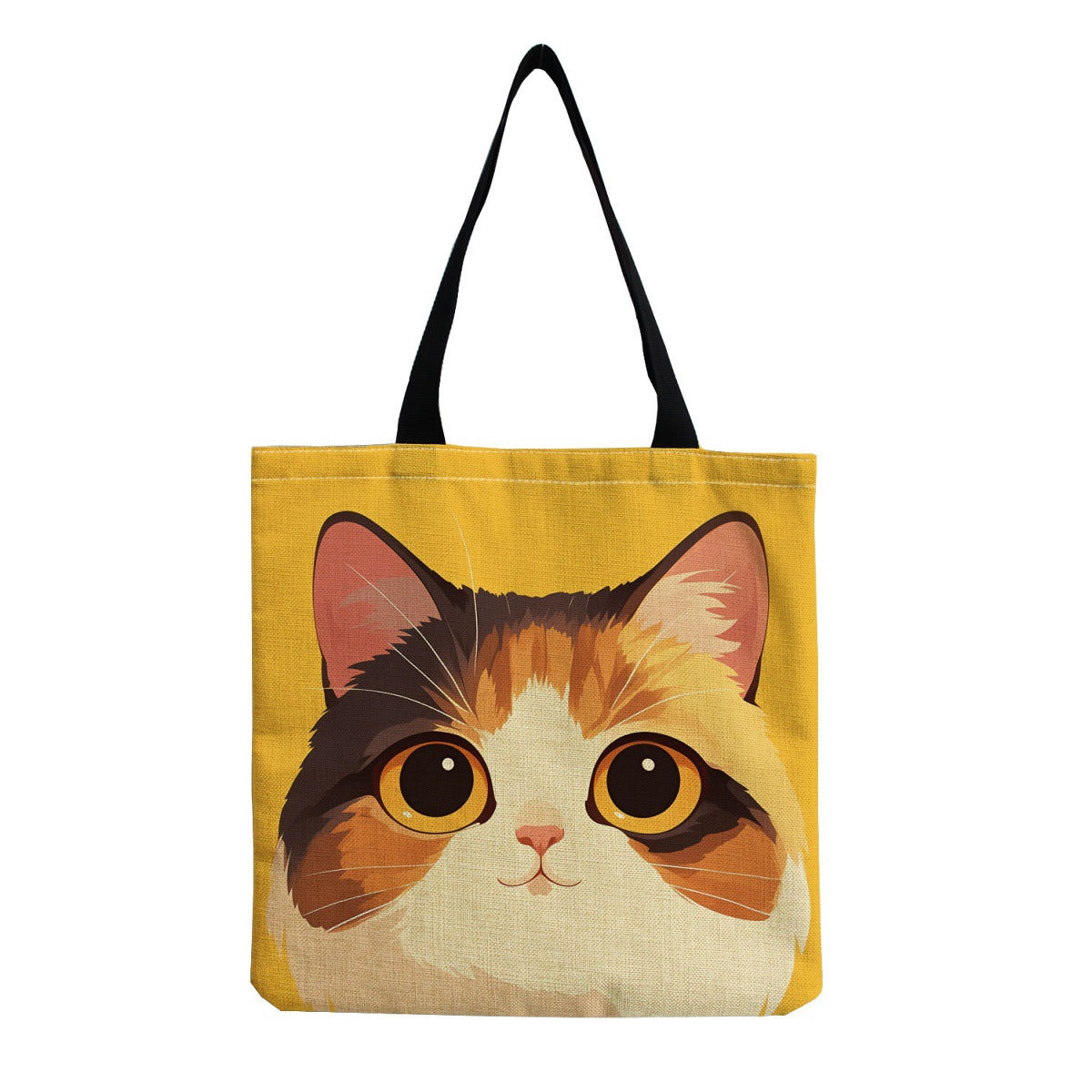Cat Print Shoulder Bag