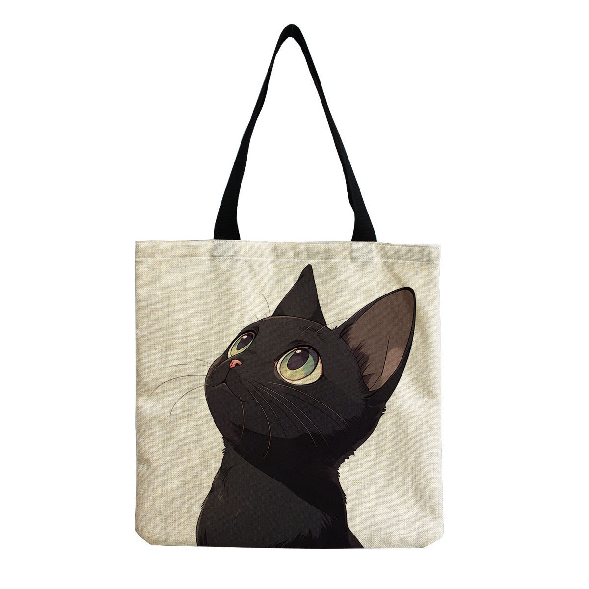 Cat Print Shoulder Bag