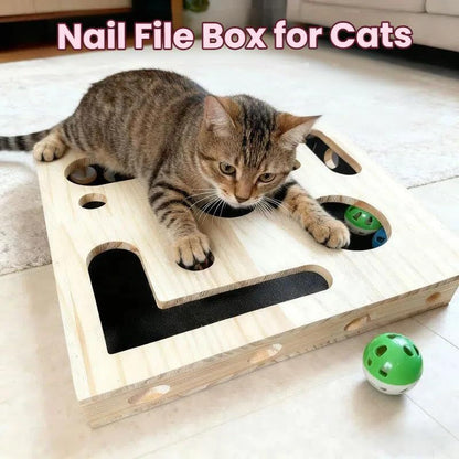 Cat Puzzle Toy Box
