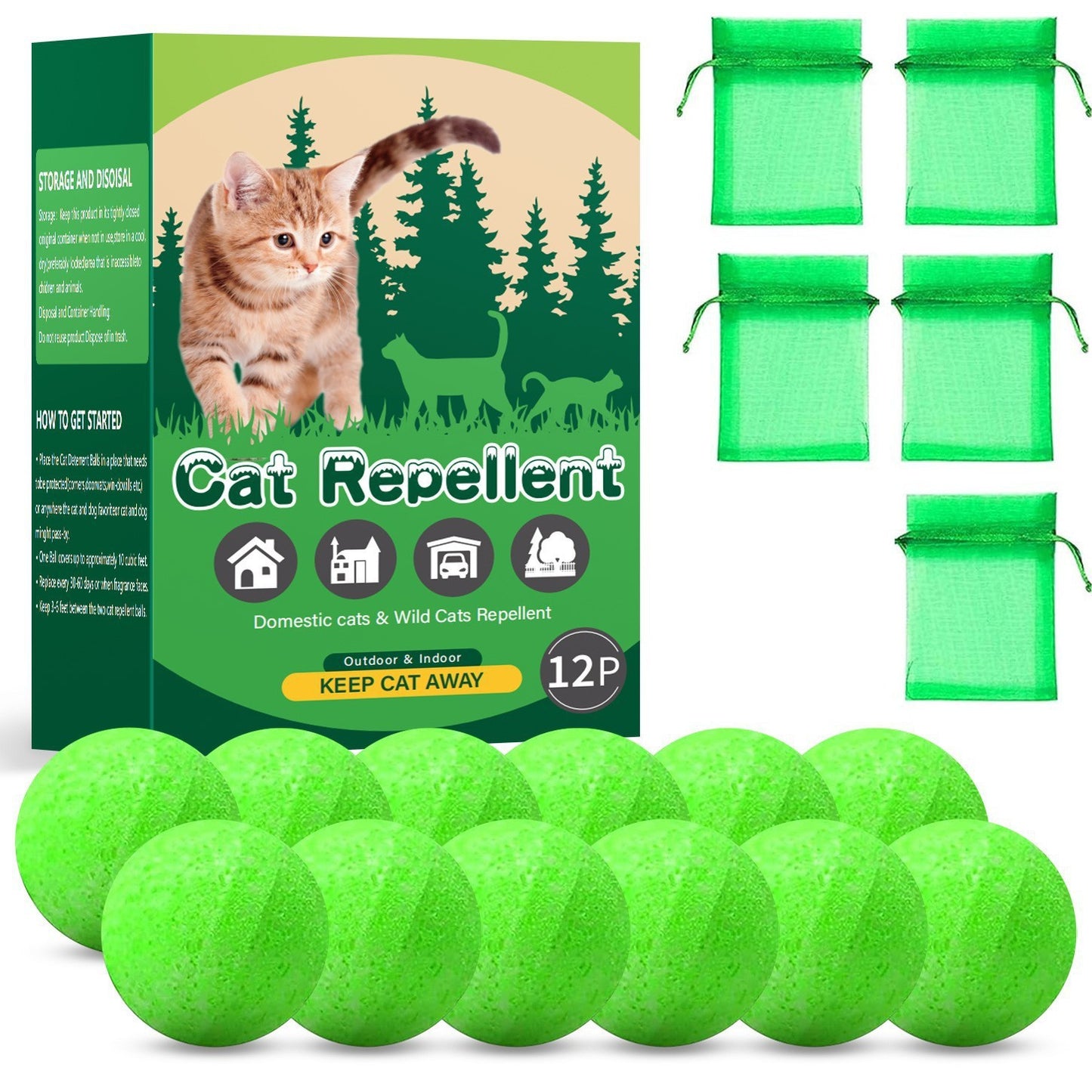 Cat Repellent Balls