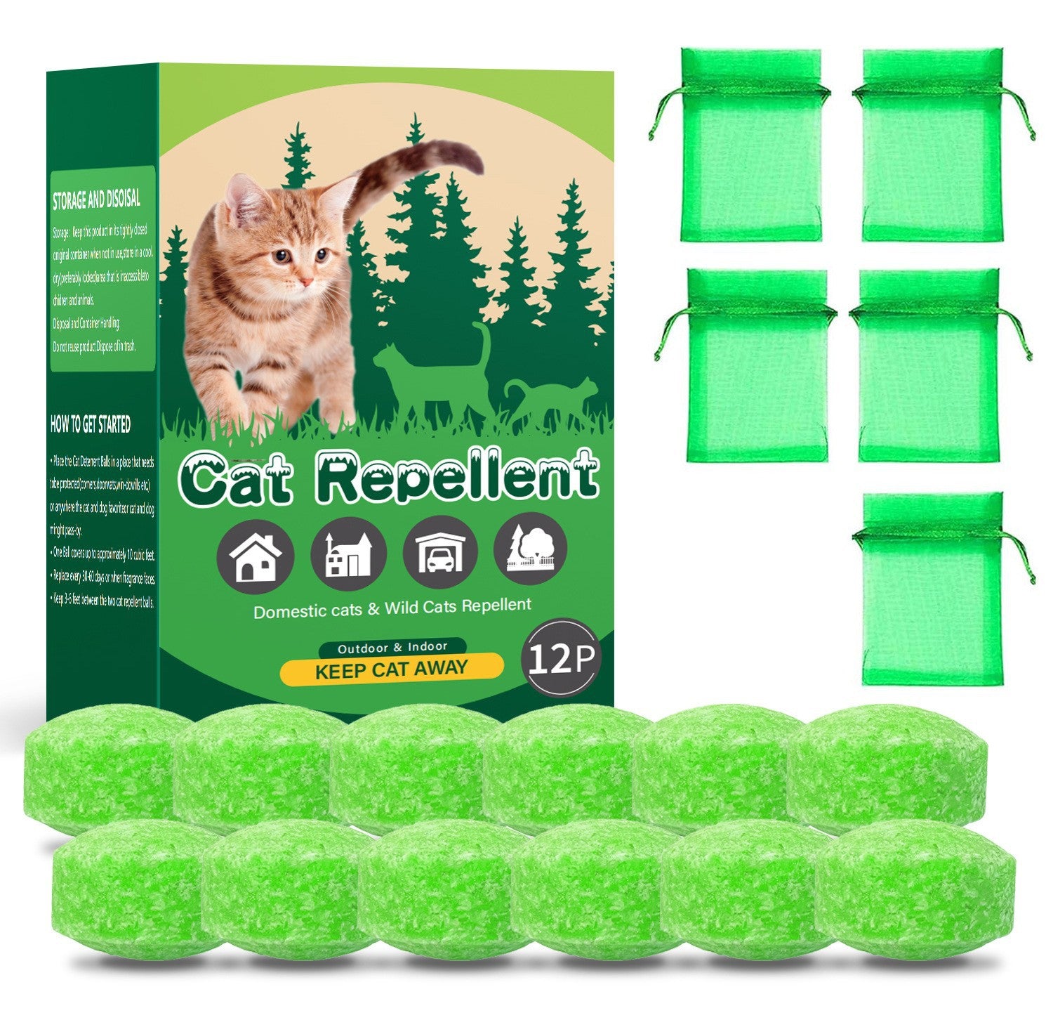 Cat Repellent Balls