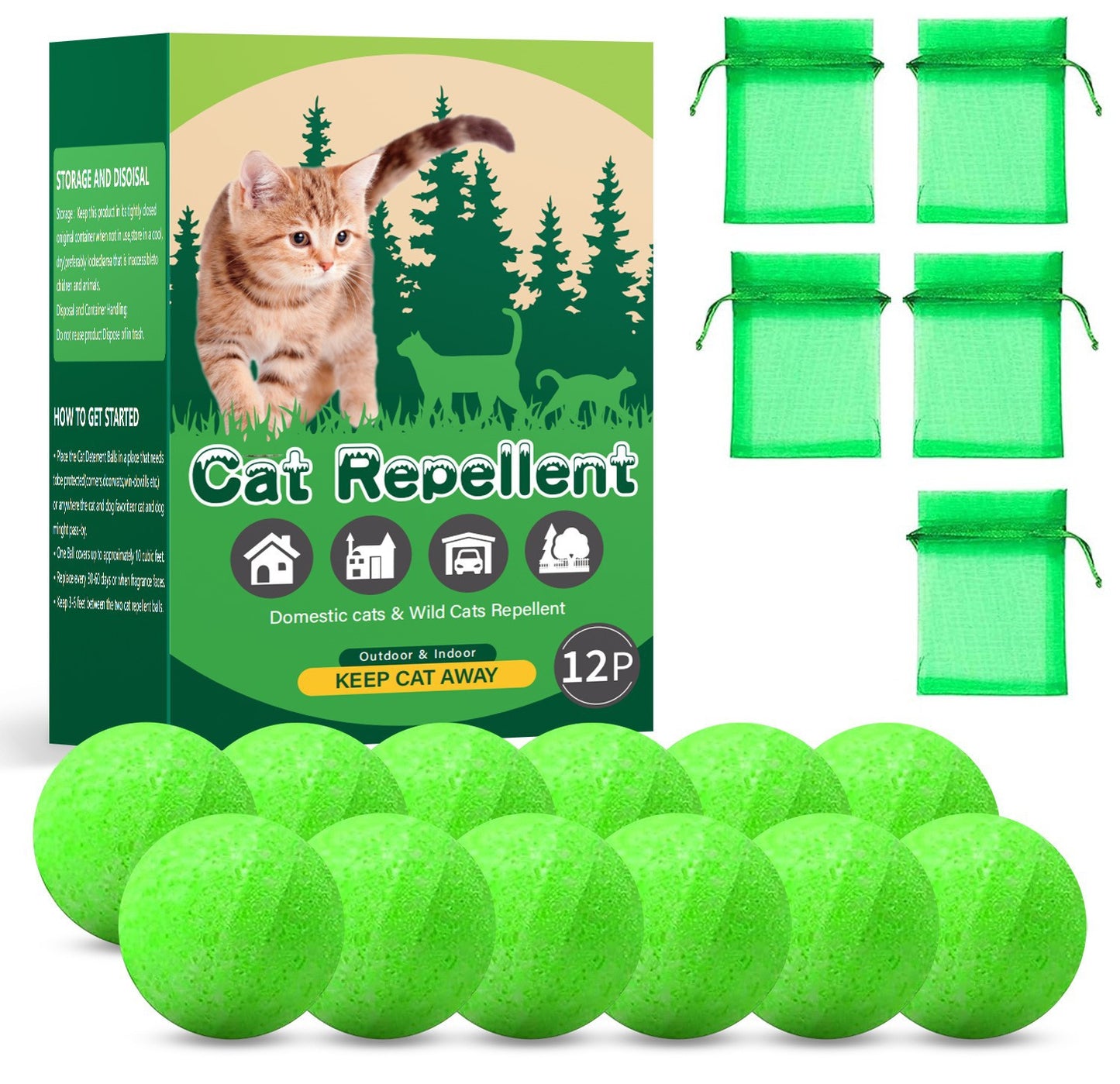 Cat Repellent Balls