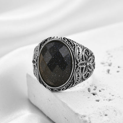 Cat's Eye Stone Ring