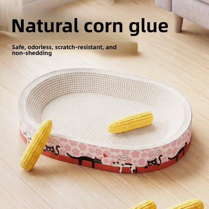 Cat scratcher cat bed