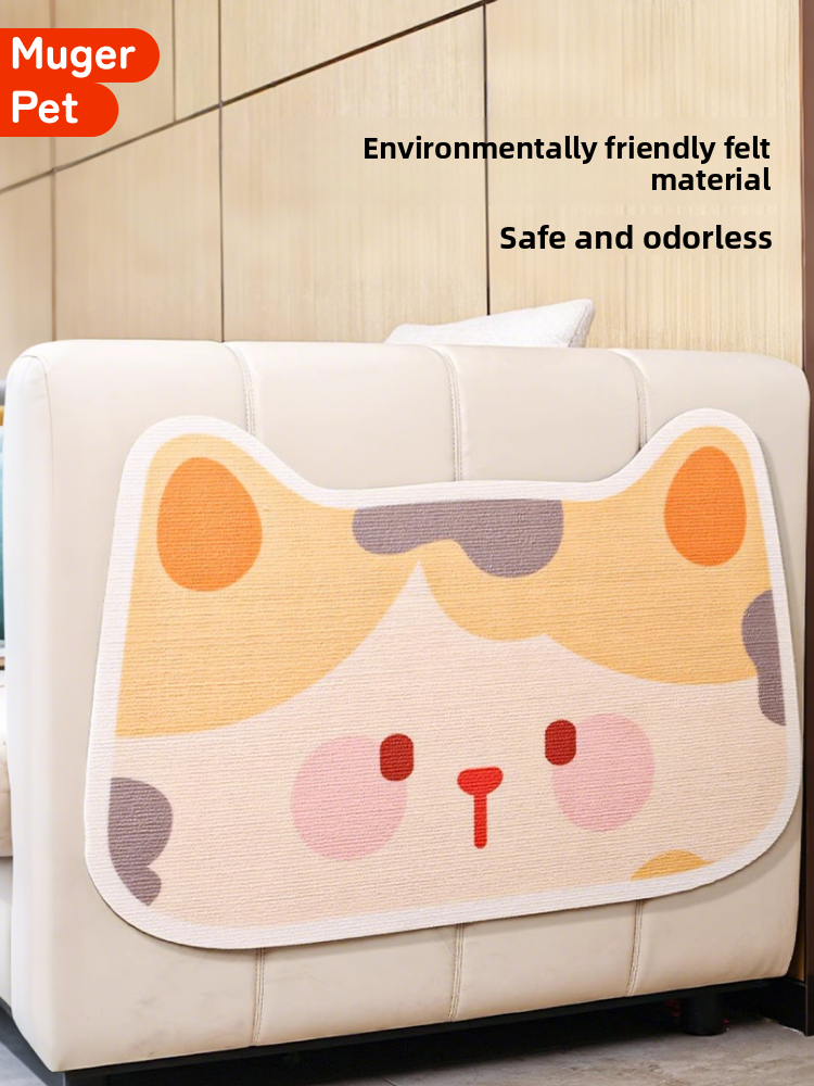 cat scratching board