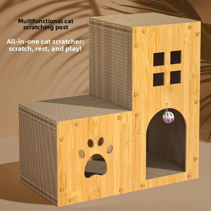 Cat scratching board