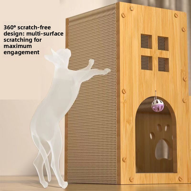 Cat scratching board