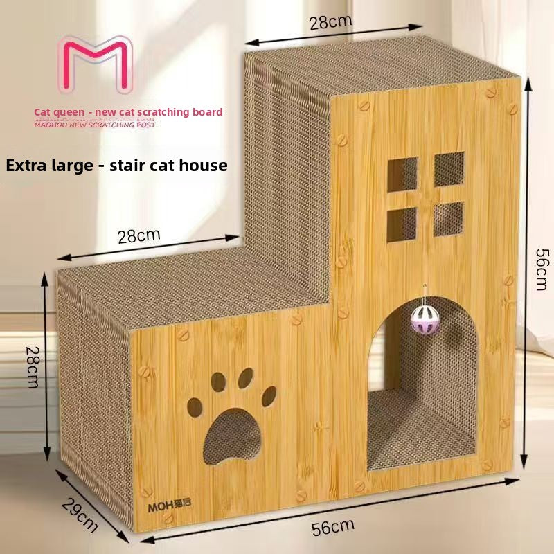 Cat scratching board