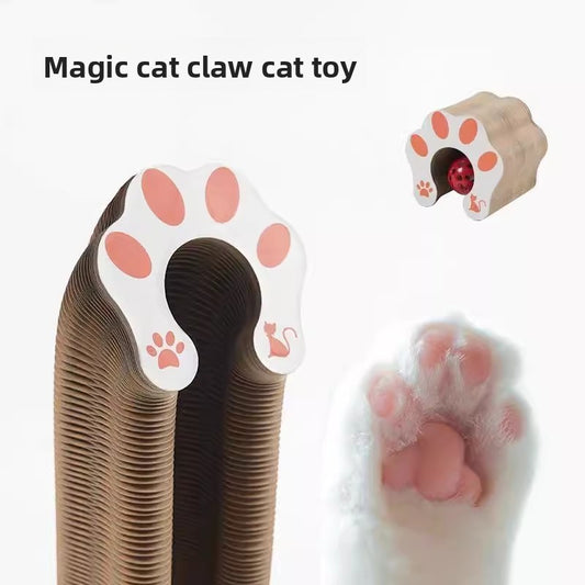cat scratching board