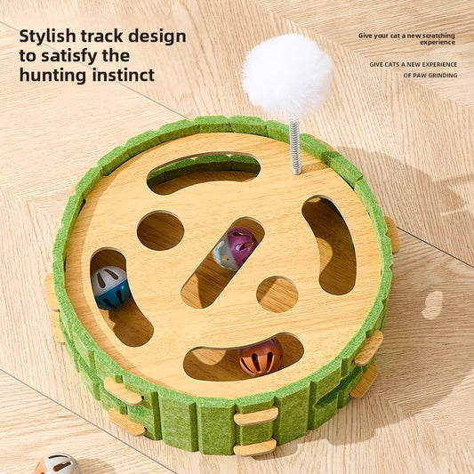 Cat self-amusement toy