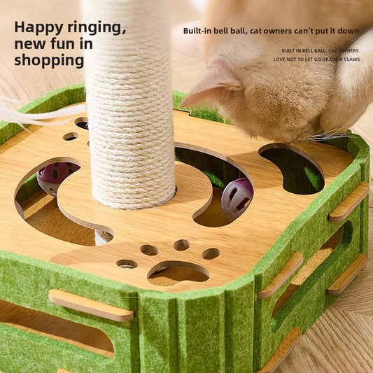 Cat self-amusement toy