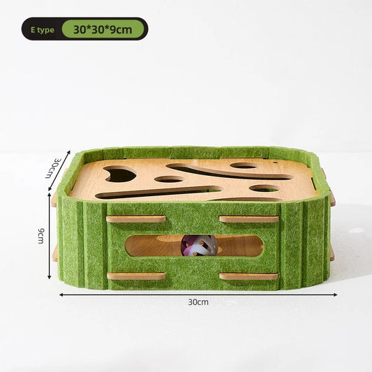 Cat self-amusement toy