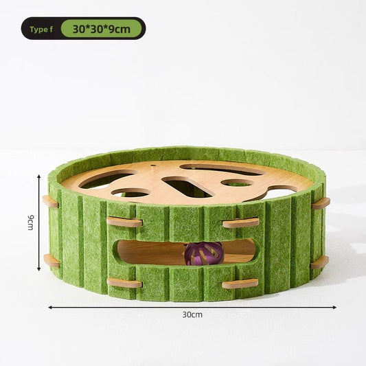 Cat self-amusement toy