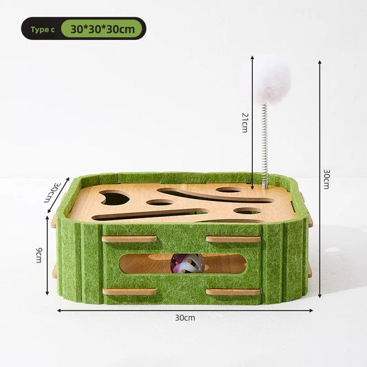 Cat self-amusement toy
