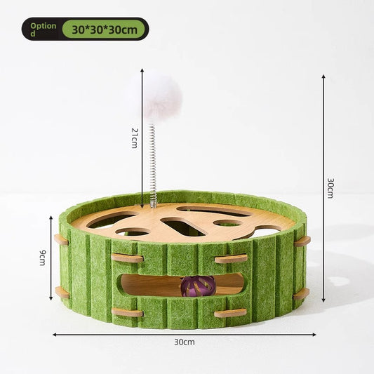 Cat self-amusement toy
