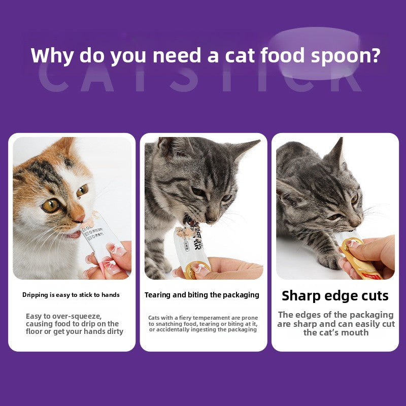 Cat Snack Squeeze Feeder