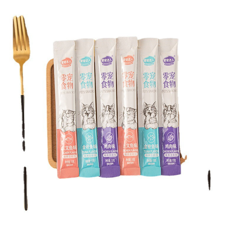 Cat snacks and cat sticks