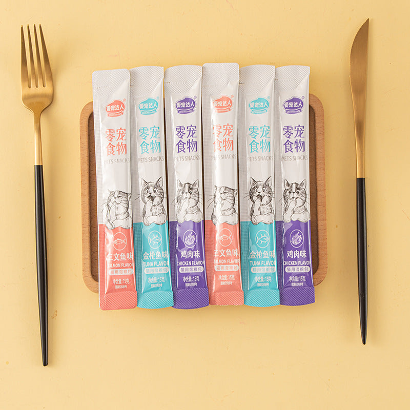 Cat snacks and cat sticks