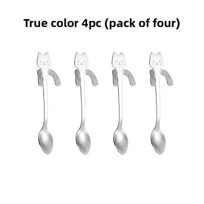 Cat Spoon Cartoon