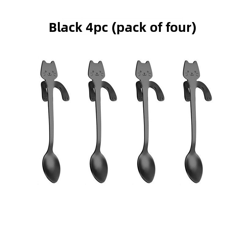 Cat Spoon Cartoon