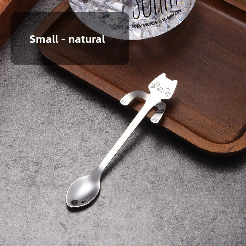Cat Spoon Cartoon