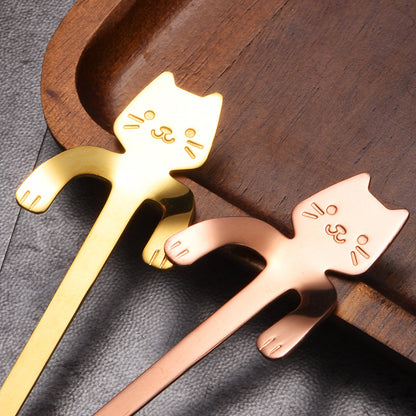 Cat Spoon Cartoon
