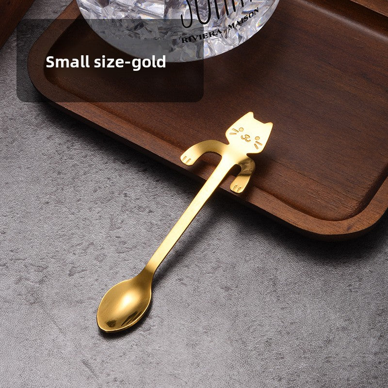 Cat Spoon Cartoon