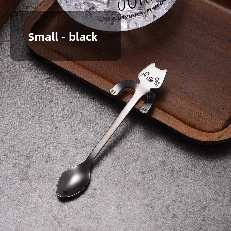 Cat Spoon Cartoon