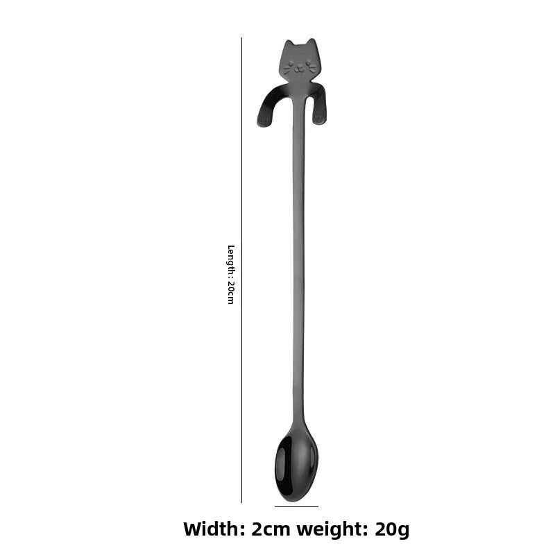 Cat Spoon Cartoon