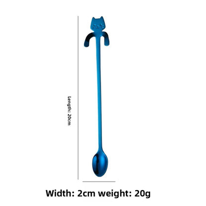 Cat Spoon Cartoon