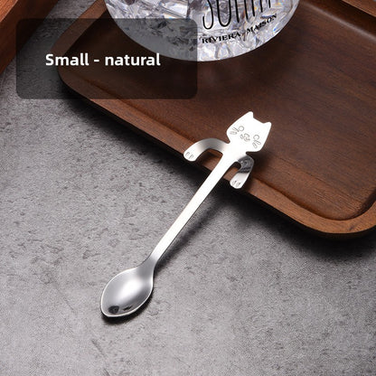 Cat Spoon Cartoon