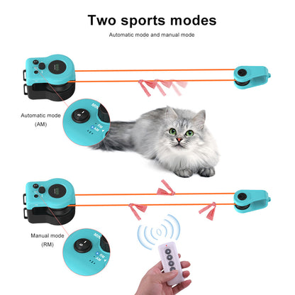 Cat teasing sound toy