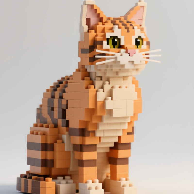 Cat Themed Building Block