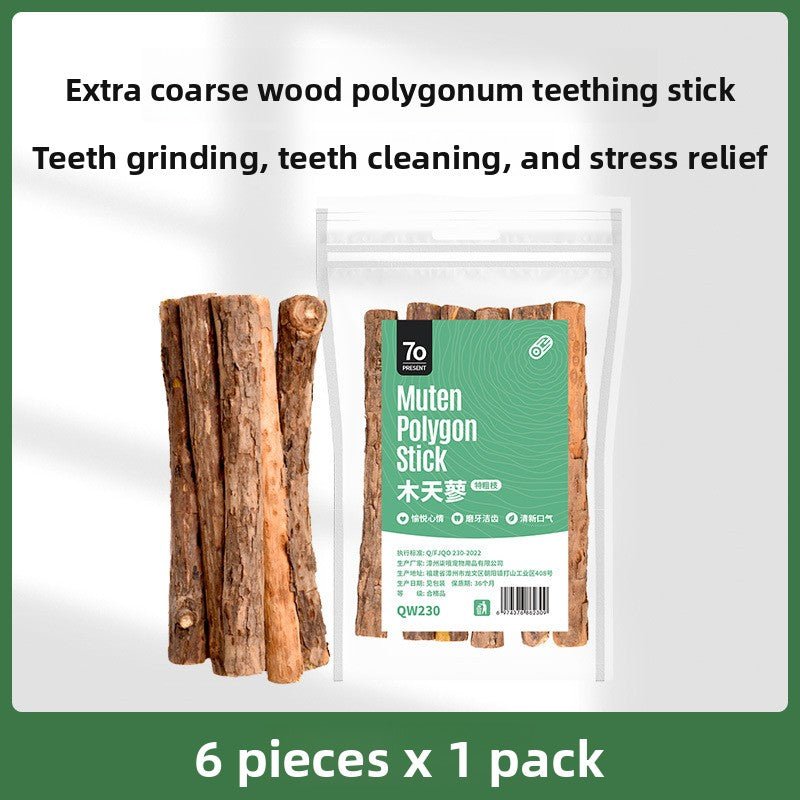 Cat toothbrush stick