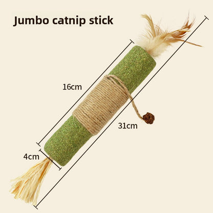 Cat toothbrush stick