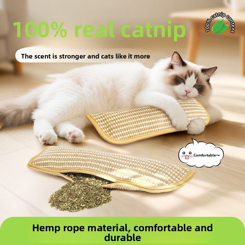 Cat Toy Catnip Pillow